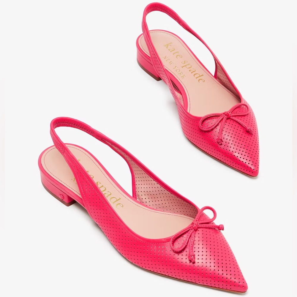 Kate Spade, Veronica Flats 🥿 Pink Peppercorn 💖♠️✨BNIB!